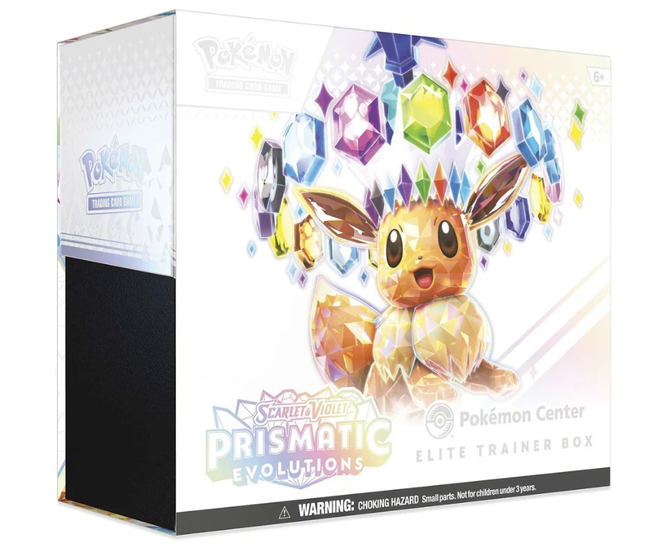 Pokemon - Scarlet and Violet - Prismatic Evolutions - Elite Trainer Box (POKEMON CENTER)