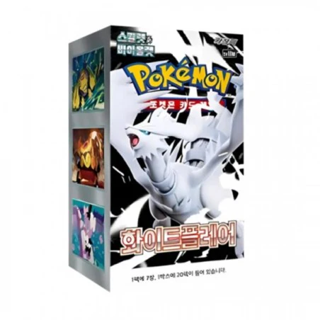 Pokemon - Scarlet and Violet - White Flare Korean Booster Box
