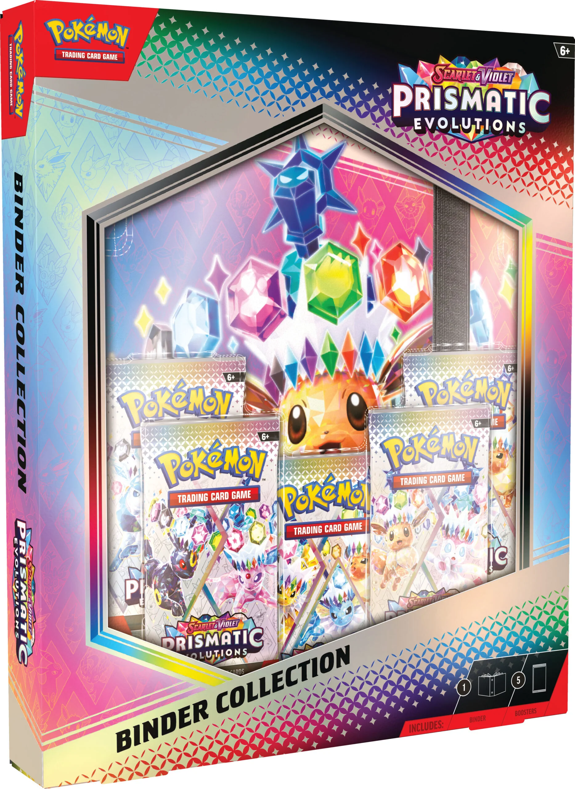 Pokemon - Scarlet and Violet - Prismatic Evolutions - Binder Collection