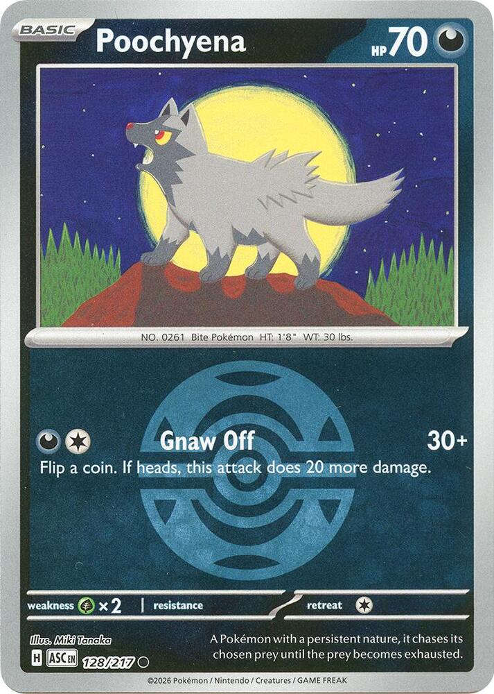 Poochyena (Dusk Ball) - 128/217 - Common