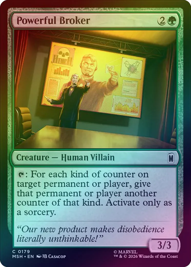 Powerful Broker (Foil) (MSH)