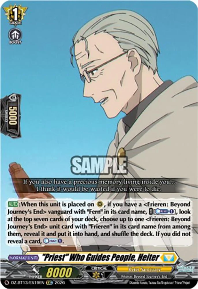 "Priest" Who Guides People, Heiter - DZ-BT13/EX19EN - Extra Common