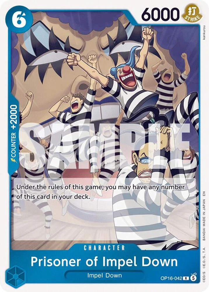 Prisoner of Impel Down - OP16-042 - Rare