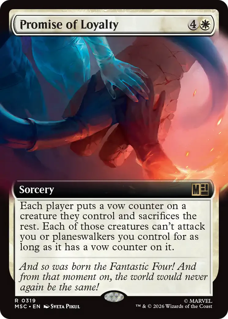 Promise of Loyalty - Extended Art (MSC)