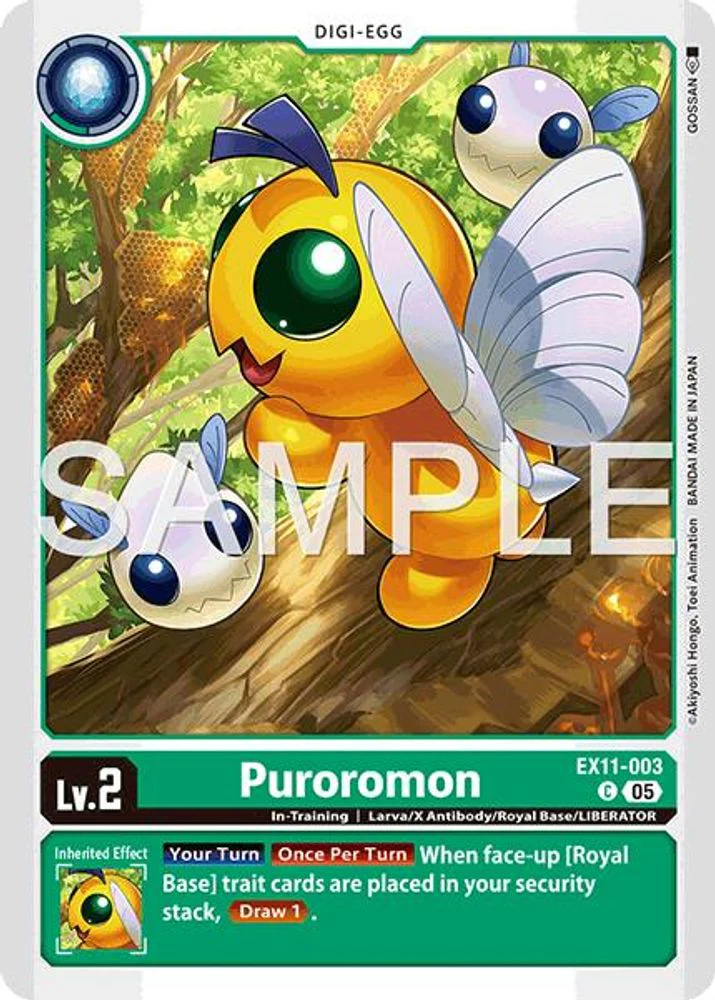 Puroromon - EX11-003 - Common