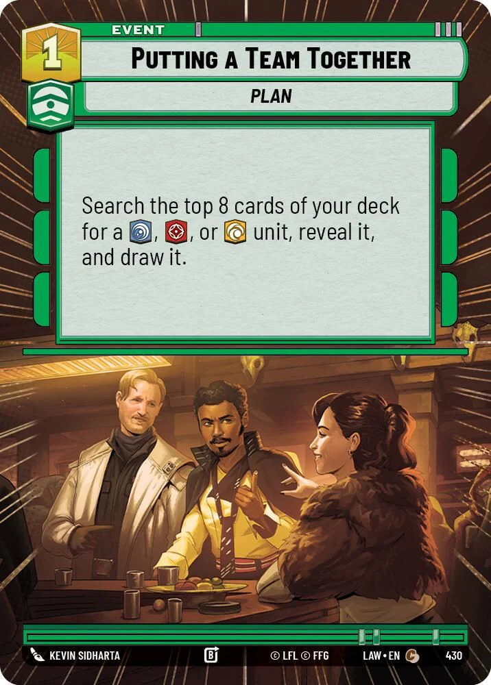 Putting a Team Together (Hyperspace) - 430 - Common