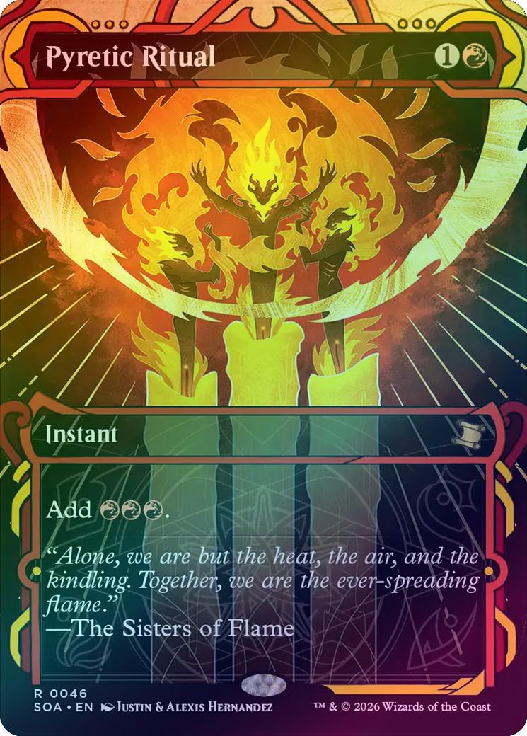 Pyretic Ritual (Foil) (SOA)