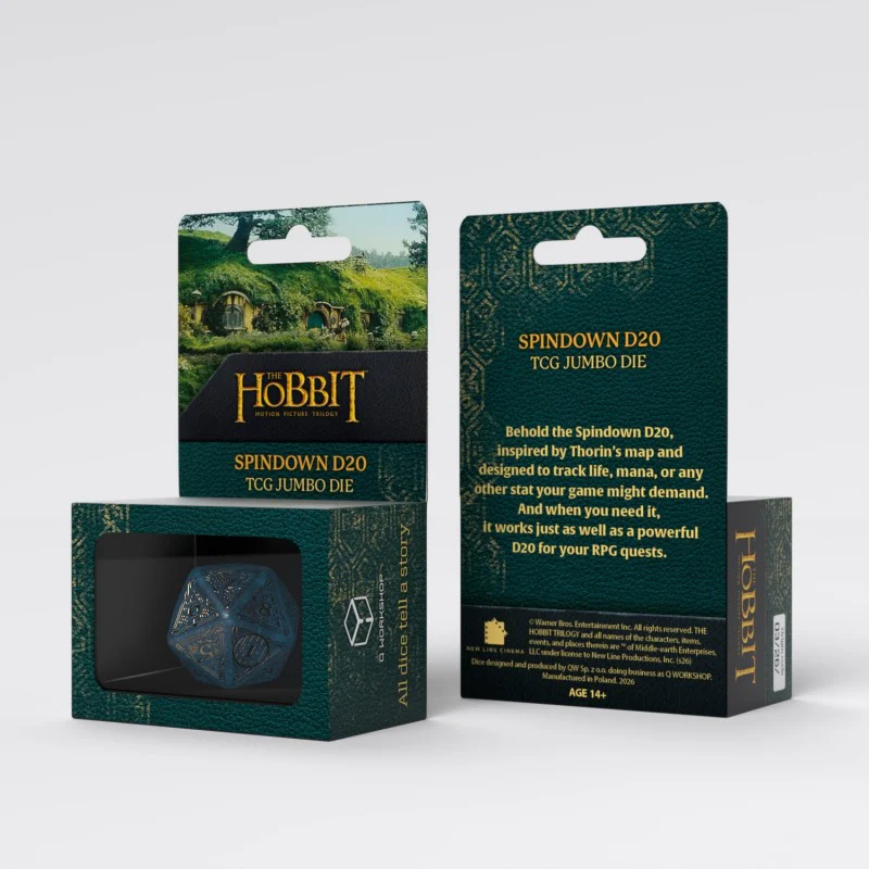 Q-Workshop - Spindown D20 - The Hobbit - Various Designs
