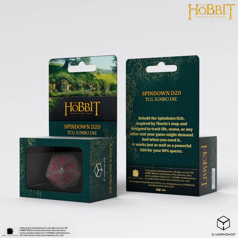 Q-Workshop - Spindown D20 - The Hobbit - Various Designs - Image 3