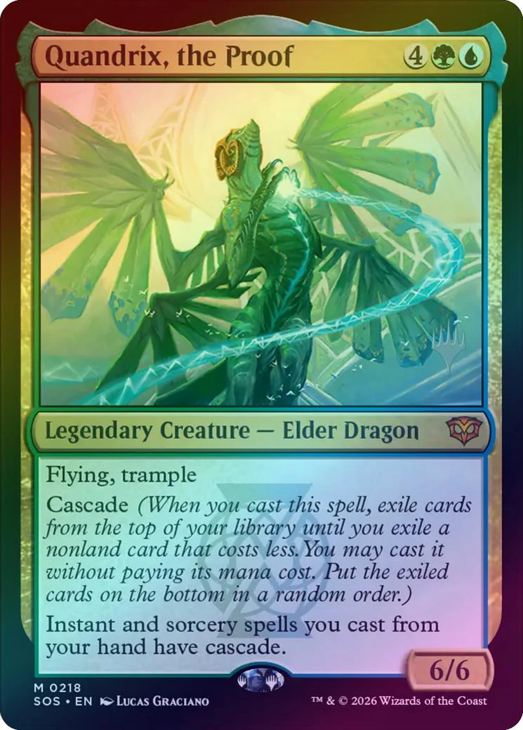 Quandrix, the Proof - Promo Pack (Foil) (PSOS)