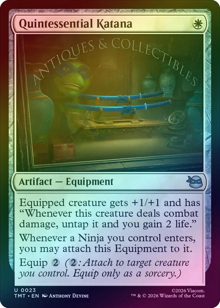 Quintessential Katana (Foil) (TMT)