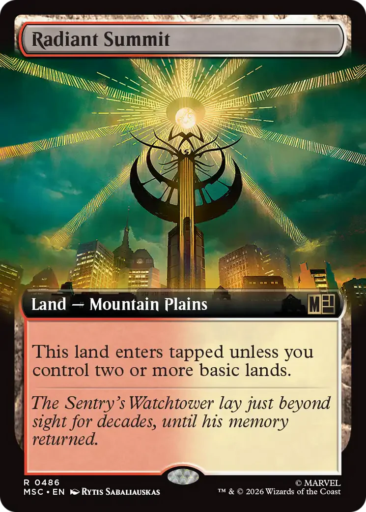 Radiant Summit - Extended Art (MSC)