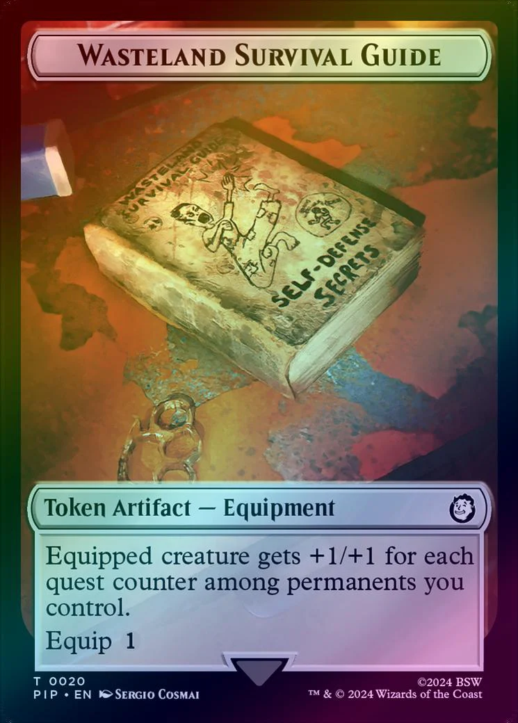 Food (013) // Wasteland Survival Guide Token (Foil) (TPIP) - Image 2