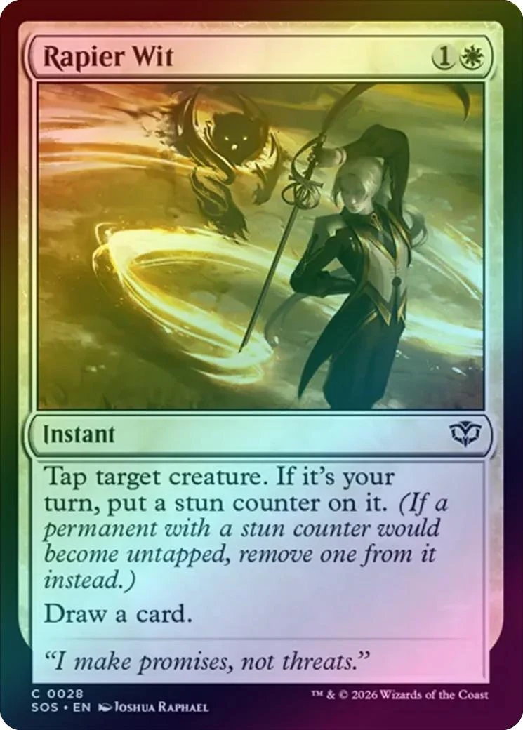 Rapier Wit (Foil) (SOS)
