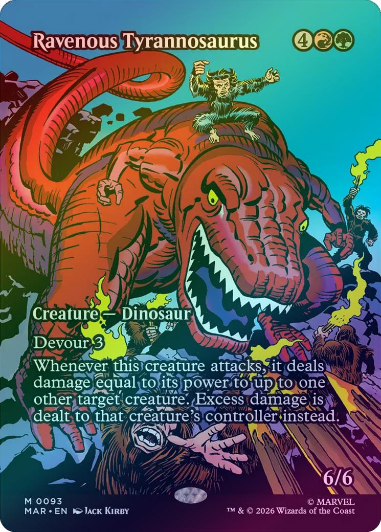 Ravenous Tyrannosaurus - Source Material Showcase (Foil) (MAR)