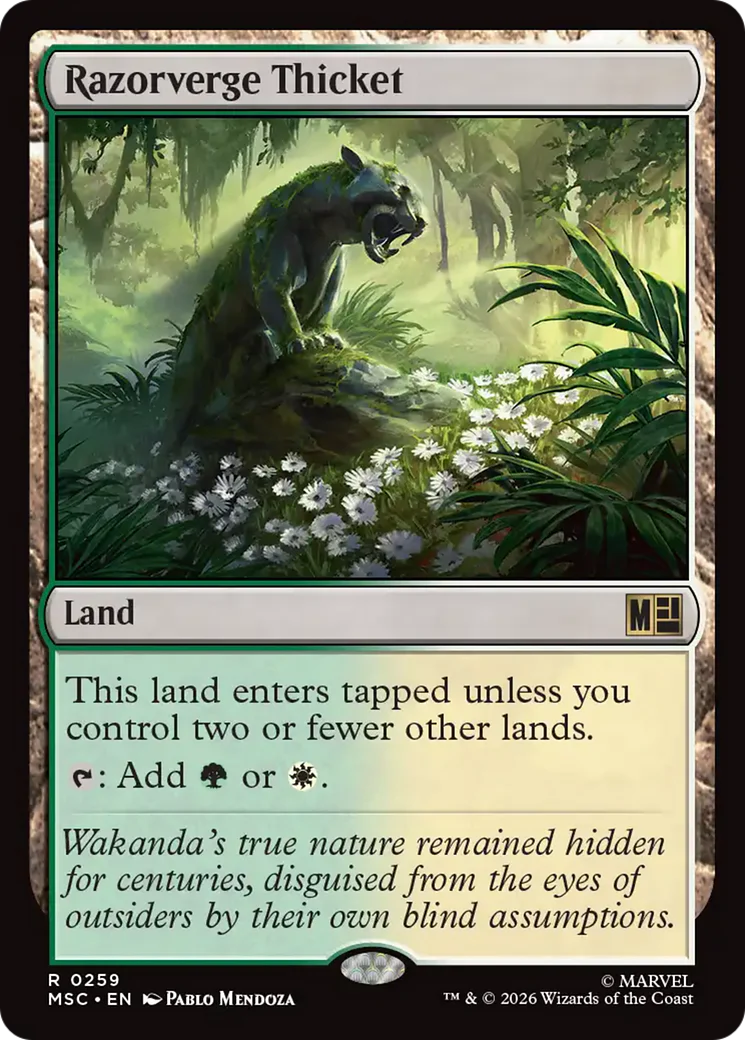 Razorverge Thicket (MSC)