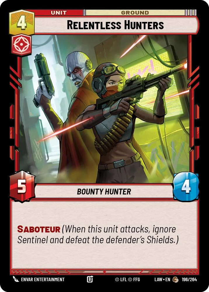 Relentless Hunters - 196/264 - Common