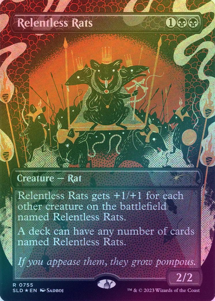 Relentless Rats (0755) (Foil) (SLD)