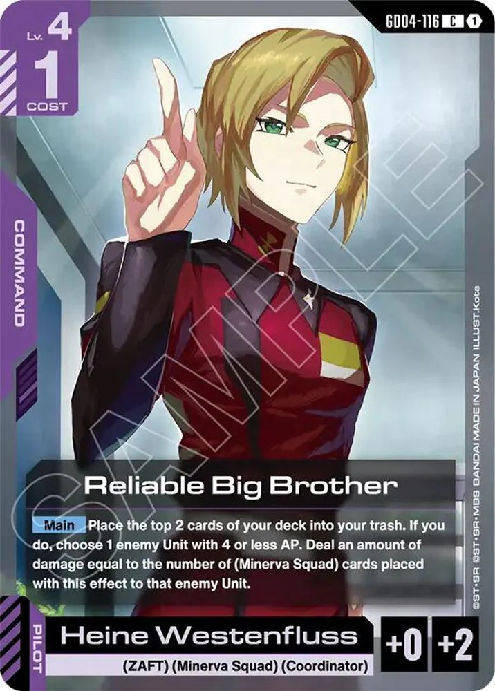 Reliable Big Brother - GD04-116 - Common