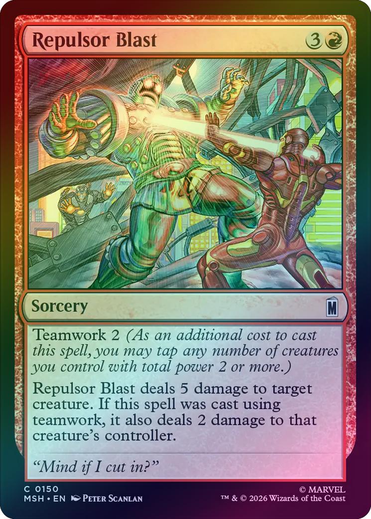 Repulsor Blast (Foil) (MSH)