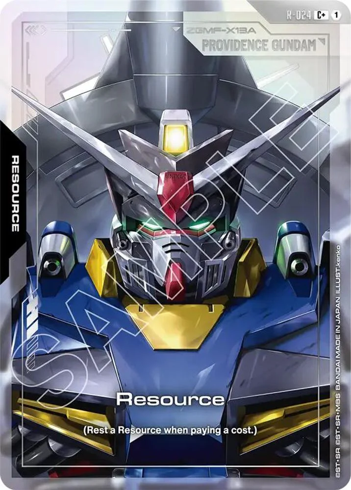 Resource (R-024) (C+) (Alternate Art) - R-024 - Common+