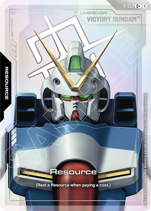 Resource (R-032) (C+) (Alternate Art) - R-032 - Common+