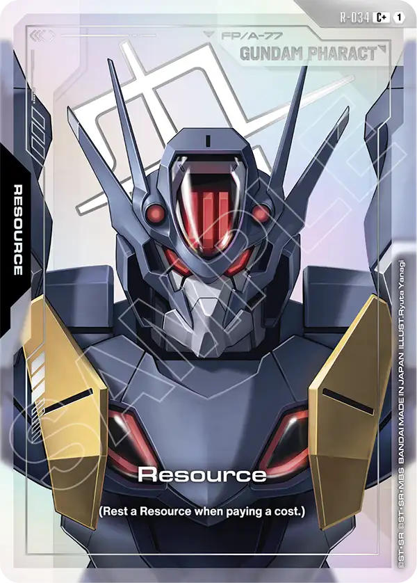 Resource (R-034) (C+) (Alternate Art) - R-034 - Common+