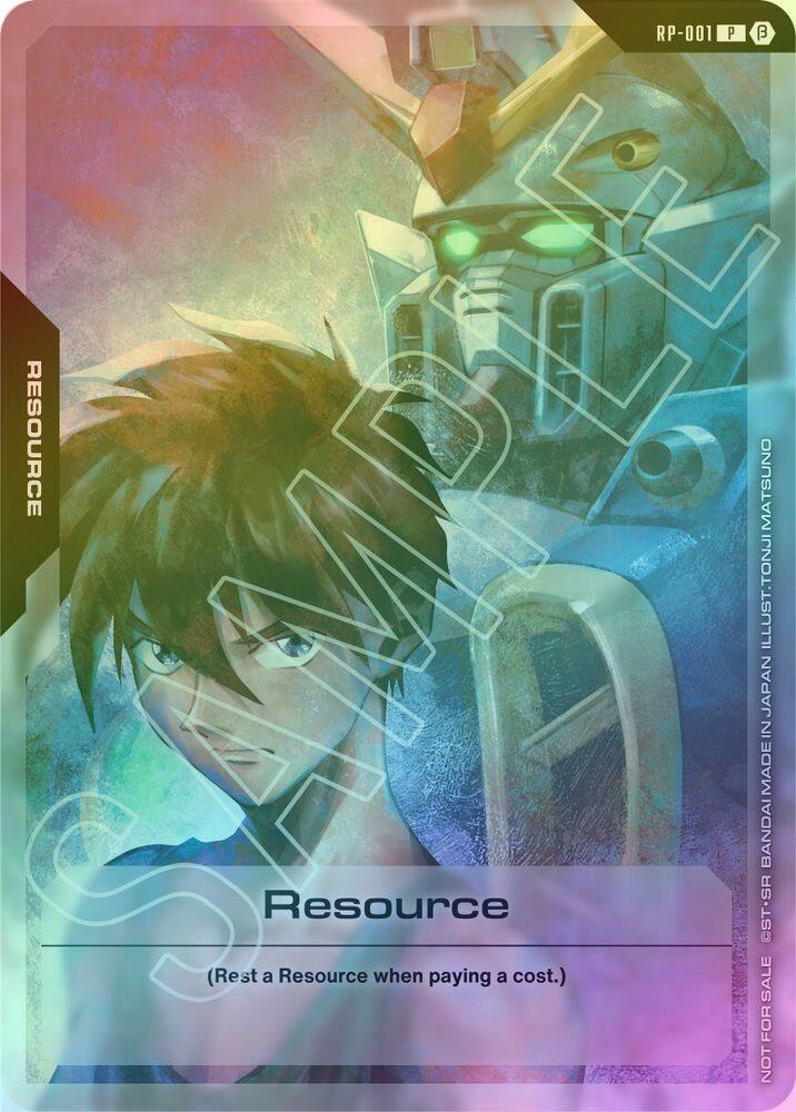 Resource (RP-001) (Edition Beta BANDAI TCG+ Store Trial Event) - RP-001 - Promo (Foil)