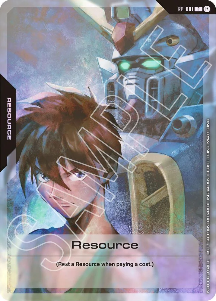 Resource (RP-001) (Edition Beta BANDAI TCG+ Store Trial Event) - RP-001 - Promo (Non-Foil)