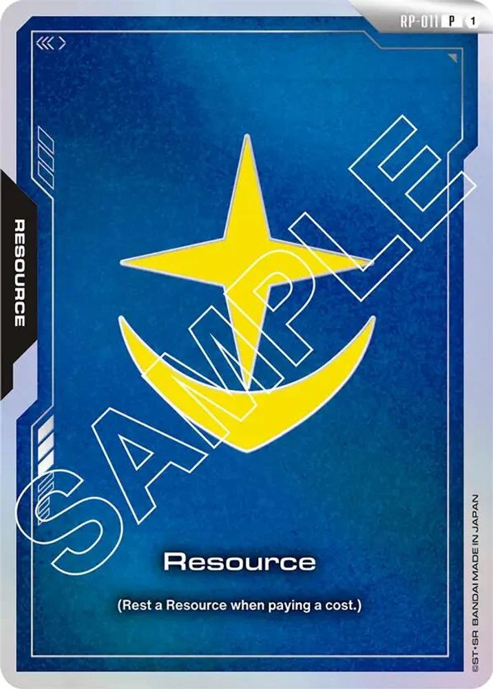 Resource (RP-011) (Earth Federation Force) - RP-011 - Promo