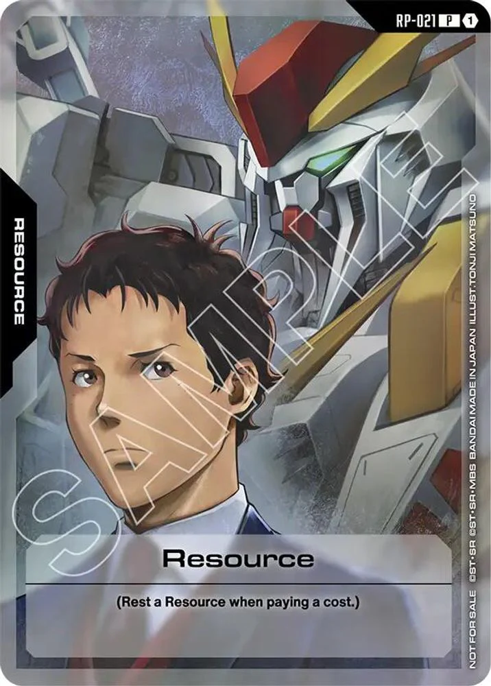 Resource (RP-021) (Mobile Suit Gundam: Hathaway's Flash) - RP-021 - Promo