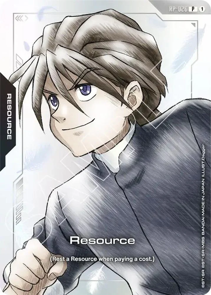 Resource (RP-026) (Premium Accessory Set - Mobile Suit Gundam Wing) - RP-026 - Promo
