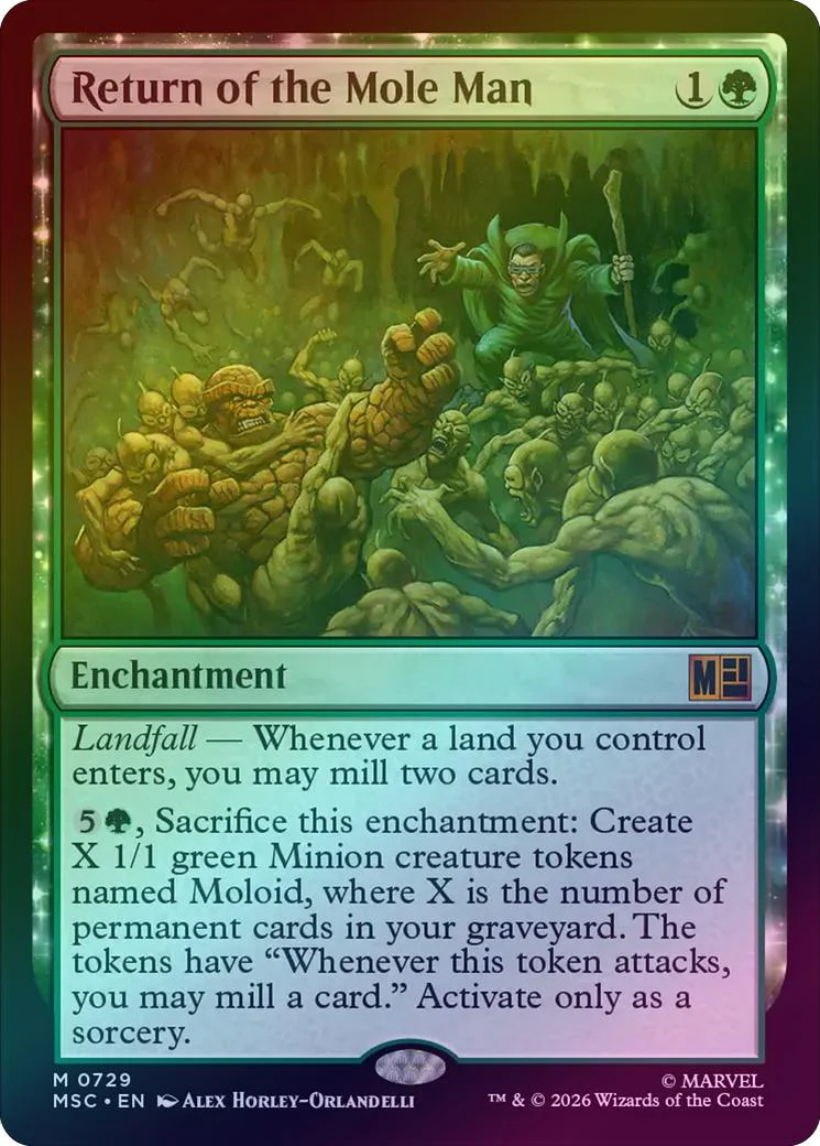 Return of the Mole Man (Foil) (MSC)