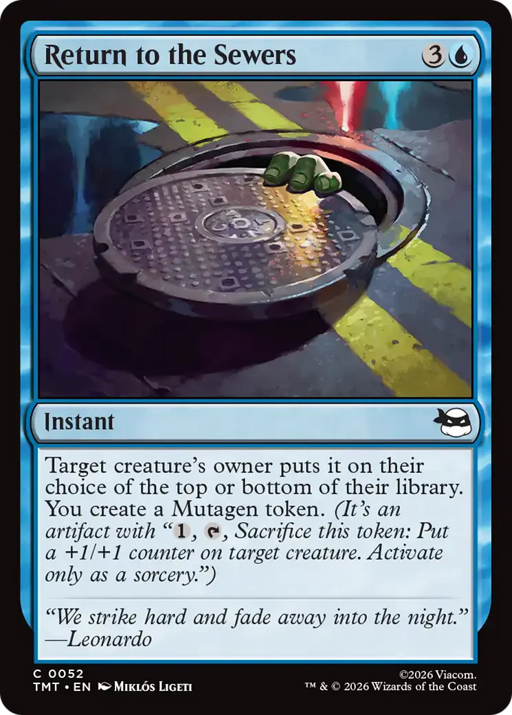 Return to the Sewers (TMT)