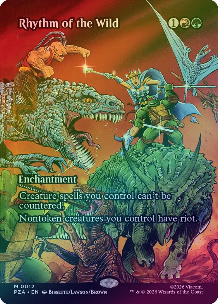 Rhythm of the Wild - Borderless (Foil) (PZA)