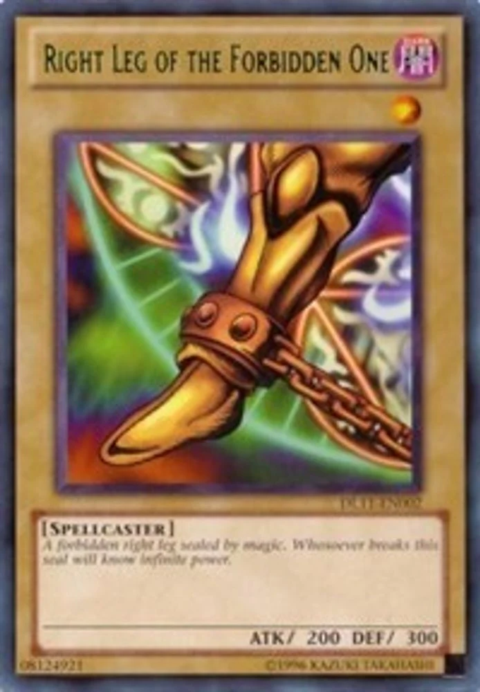 Right Leg of the Forbidden One (Blue) - DL11-EN002 - Rare