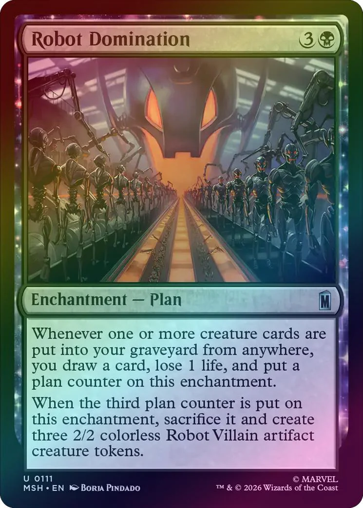 Robot Domination (Foil) (MSH)