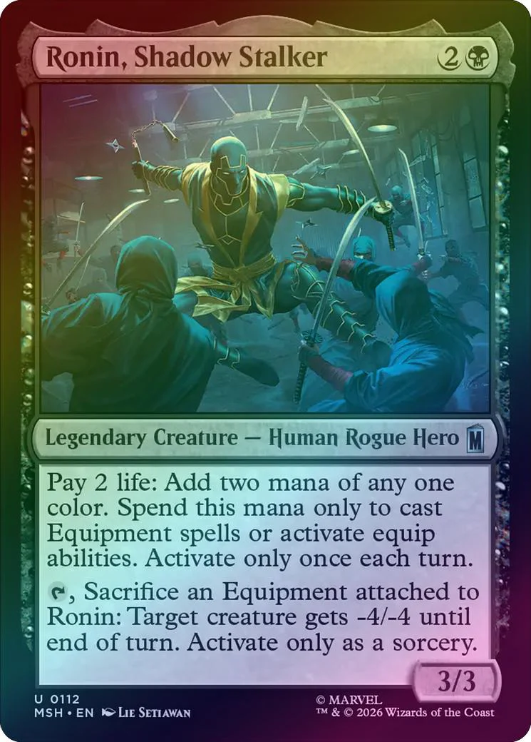 Ronin, Shadow Stalker (Foil) (MSH)