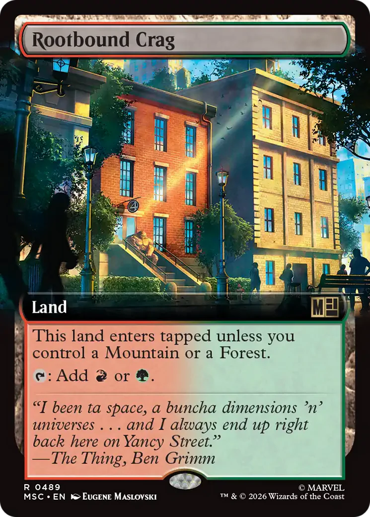 Rootbound Crag - Extended Art (MSC)