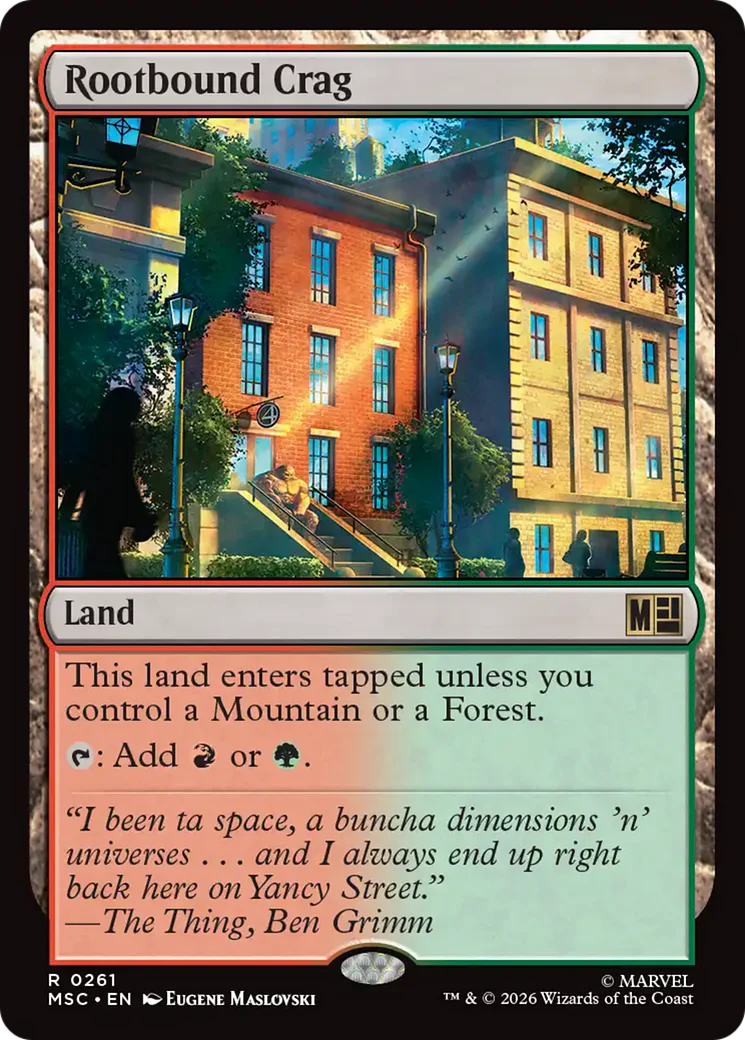 Rootbound Crag (MSC)