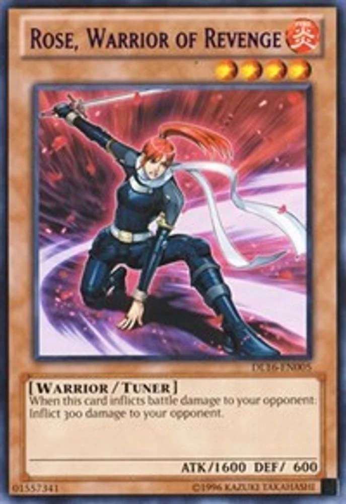 Rose, Warrior of Revenge (Purple) - DL16-EN005 - Rare