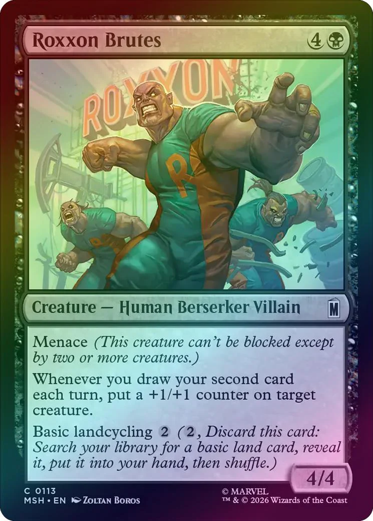 Roxxon Brutes (Foil) (MSH)