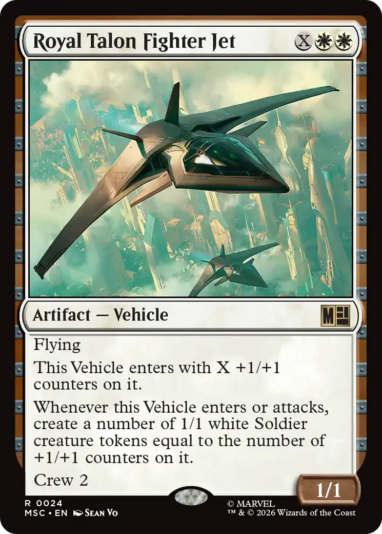 Royal Talon Fighter Jet (MSC)