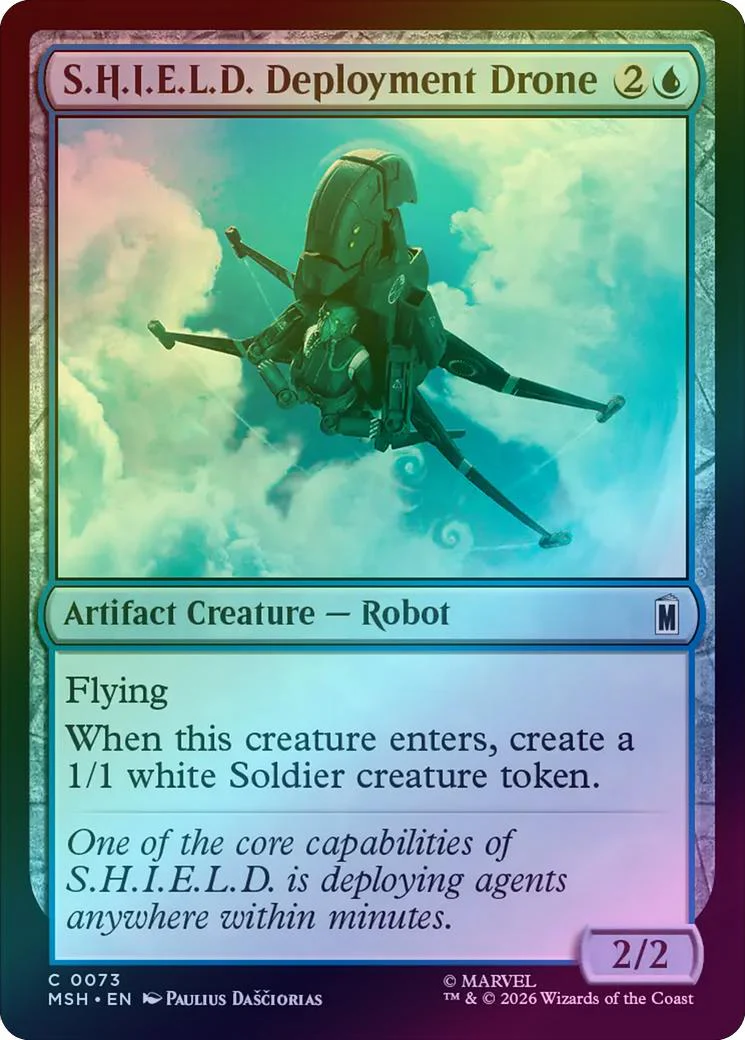 S.H.I.E.L.D. Deployment Drone (Foil) (MSH)