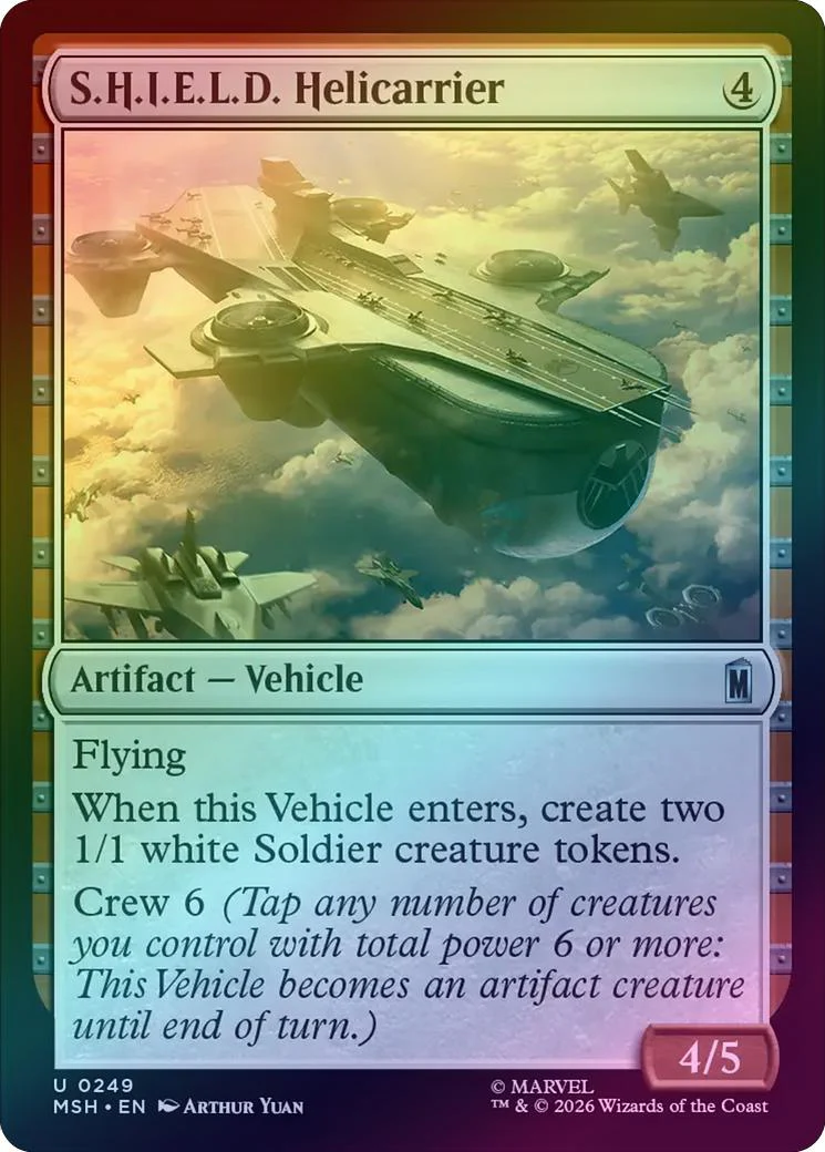 S.H.I.E.L.D. Helicarrier (Foil) (MSH)