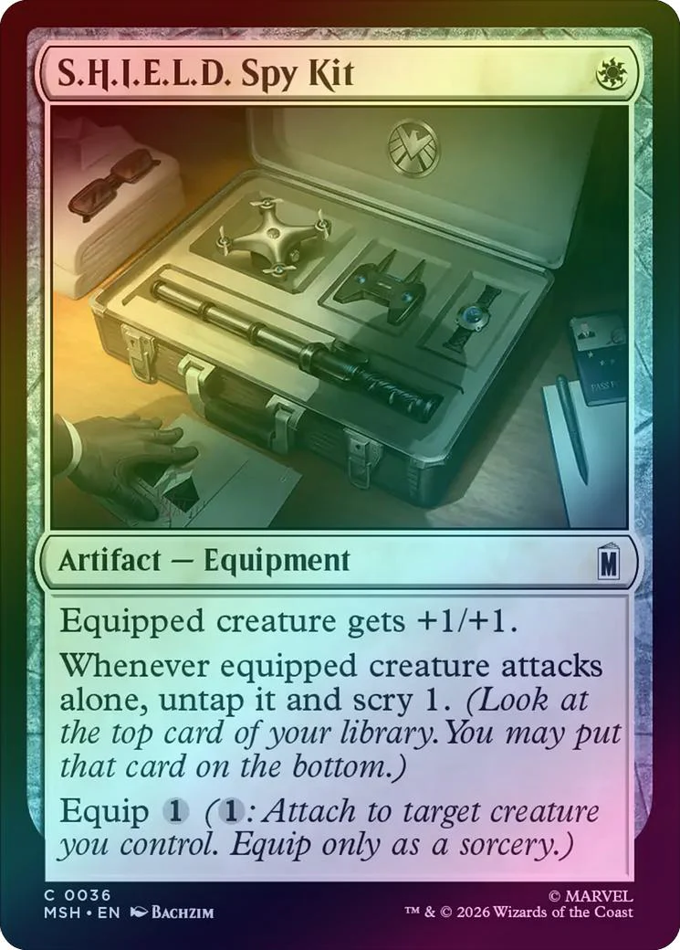 S.H.I.E.L.D. Spy Kit (Foil) (MSH)