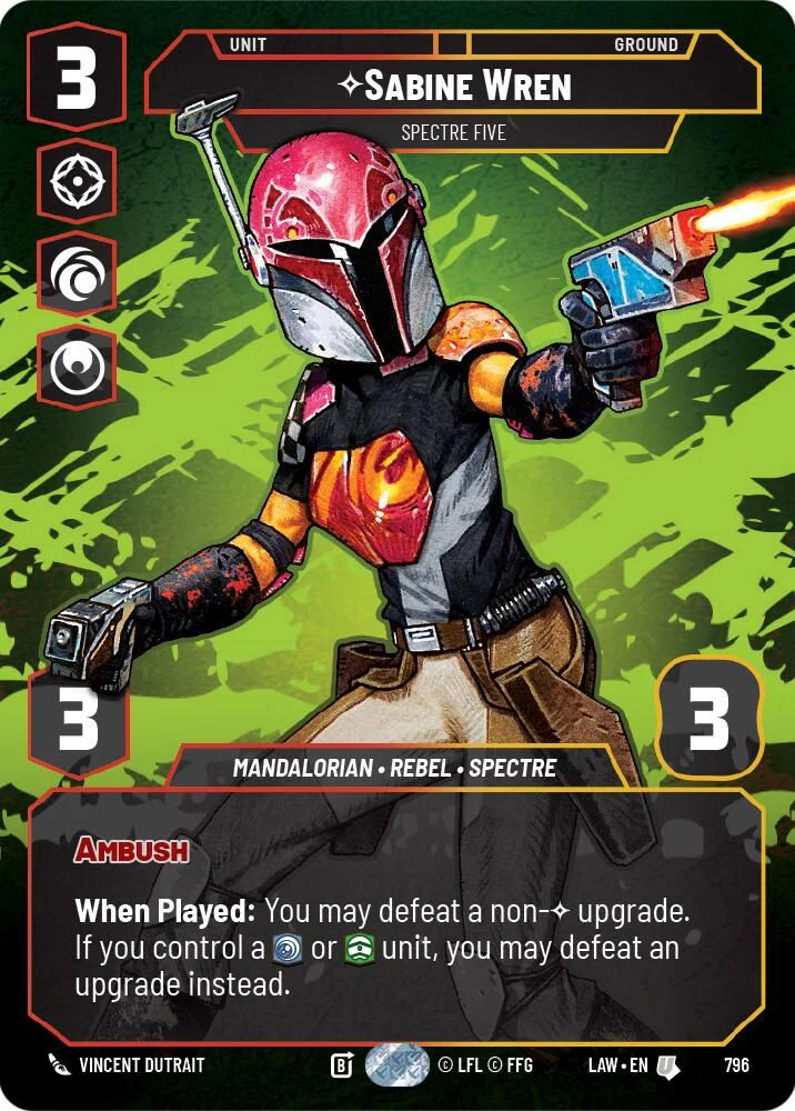 Sabine Wren - Spectre Five (Prestige) - 796 - Uncommon