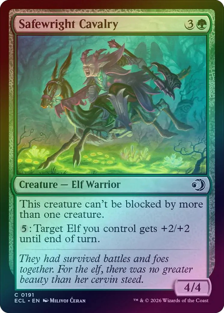 Safewright Cavalry (Foil) (ECL)