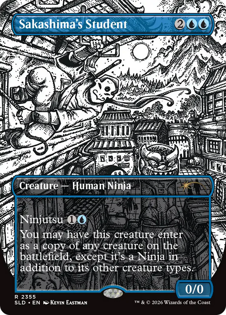 Sakashima's Student - Featuring: Kevin Eastman (Inks) (SLD)
