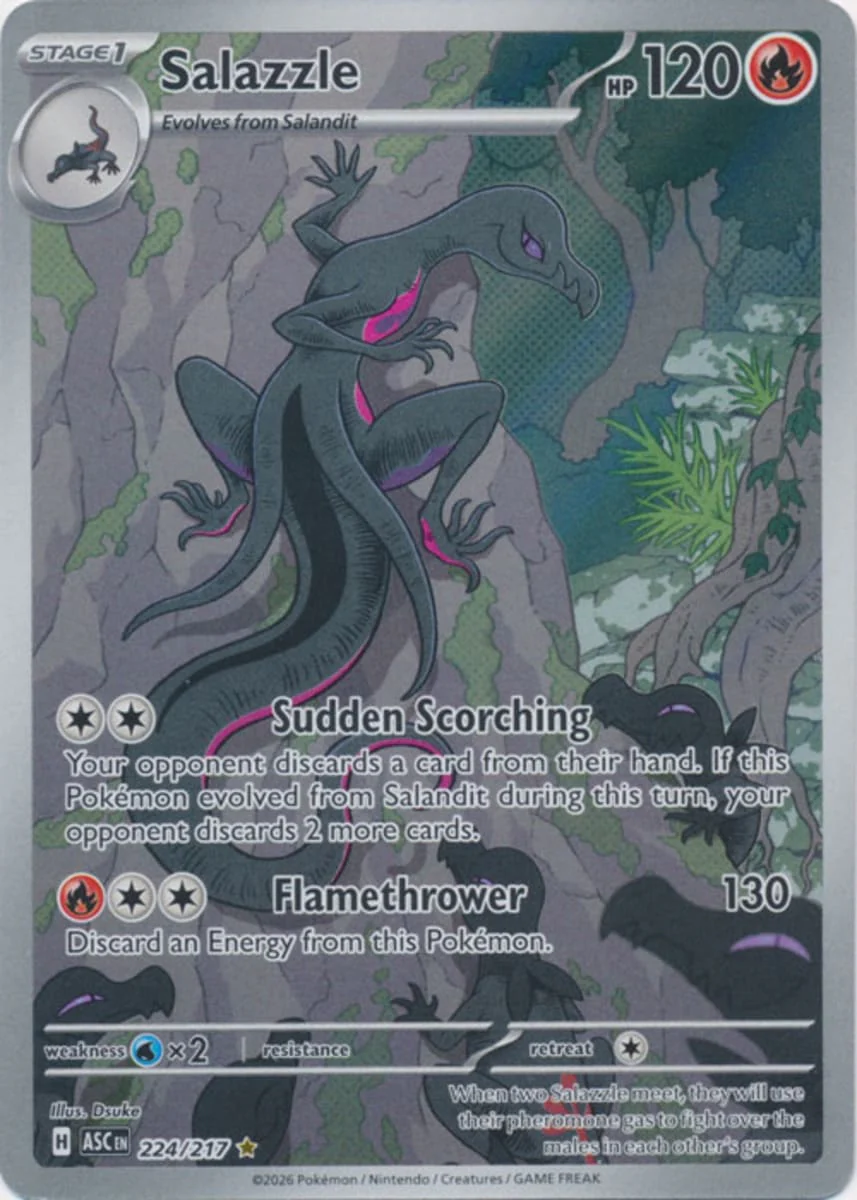 Salazzle - 224/217 - Illustration Rare